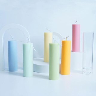 Lyba Mould 3D Pillar Polycarbonate Candle Mould - Bakeware India