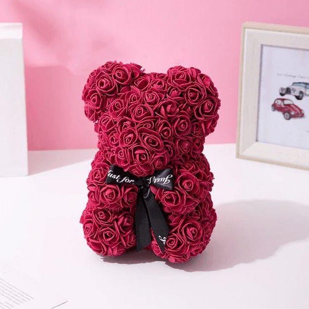 Lyba Mould 3D Rose Teddy bear candle Mould - Bakeware India