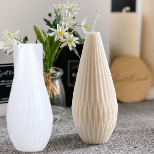 Lyba Mould Geometric 3D Pear Lantern Shape Resin Epoxy Chocolate Cake Mould - Bakeware India