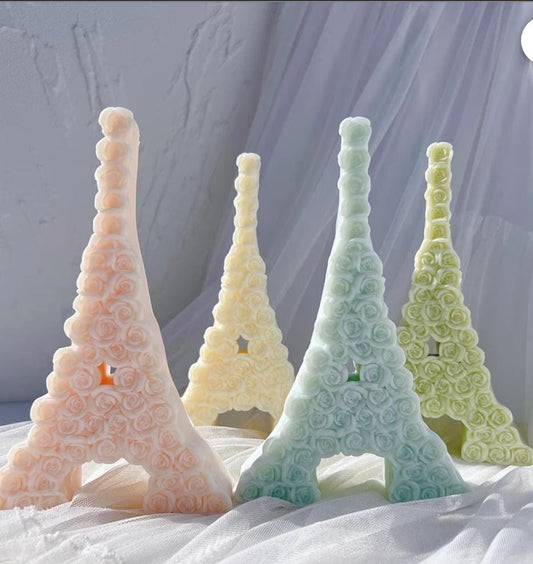 Lyba Mould Paris Eiffel Tower Candle Silicone Mould - Bakeware India