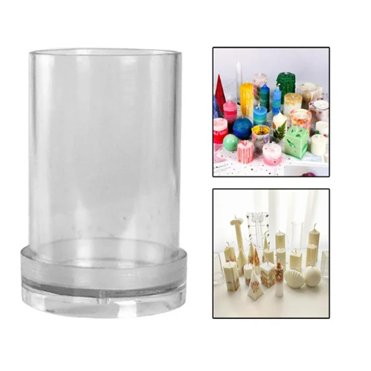 Lyba Mould Small Pillar Cylinder Polycarbonate Candle Mould - Bakeware India