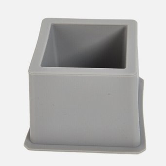 Lyba Mould Square Jar Pot Planter Concrete Candle Resin Silicone Mould - Bakeware India