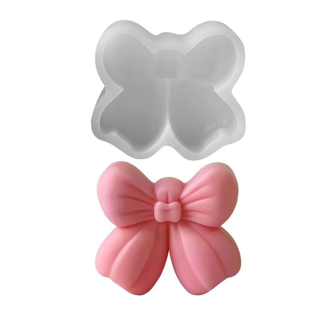 Lyba Moulds 3D Bow Chocolate Candle Silicone Mould - Bakeware India