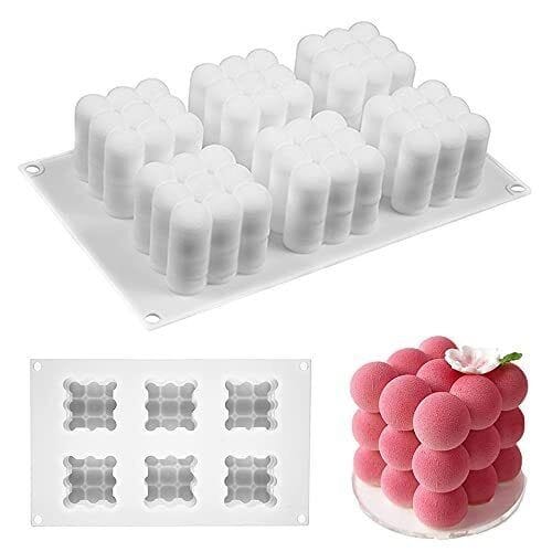 Lyba moulds 3D Bubble Mousse Cake Entremet Candle Silicone Mould - Bakeware India