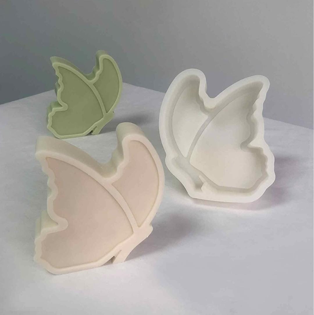 Lyba moulds 3D Cute Butterfly Candle Silicone Mould - Bakeware India