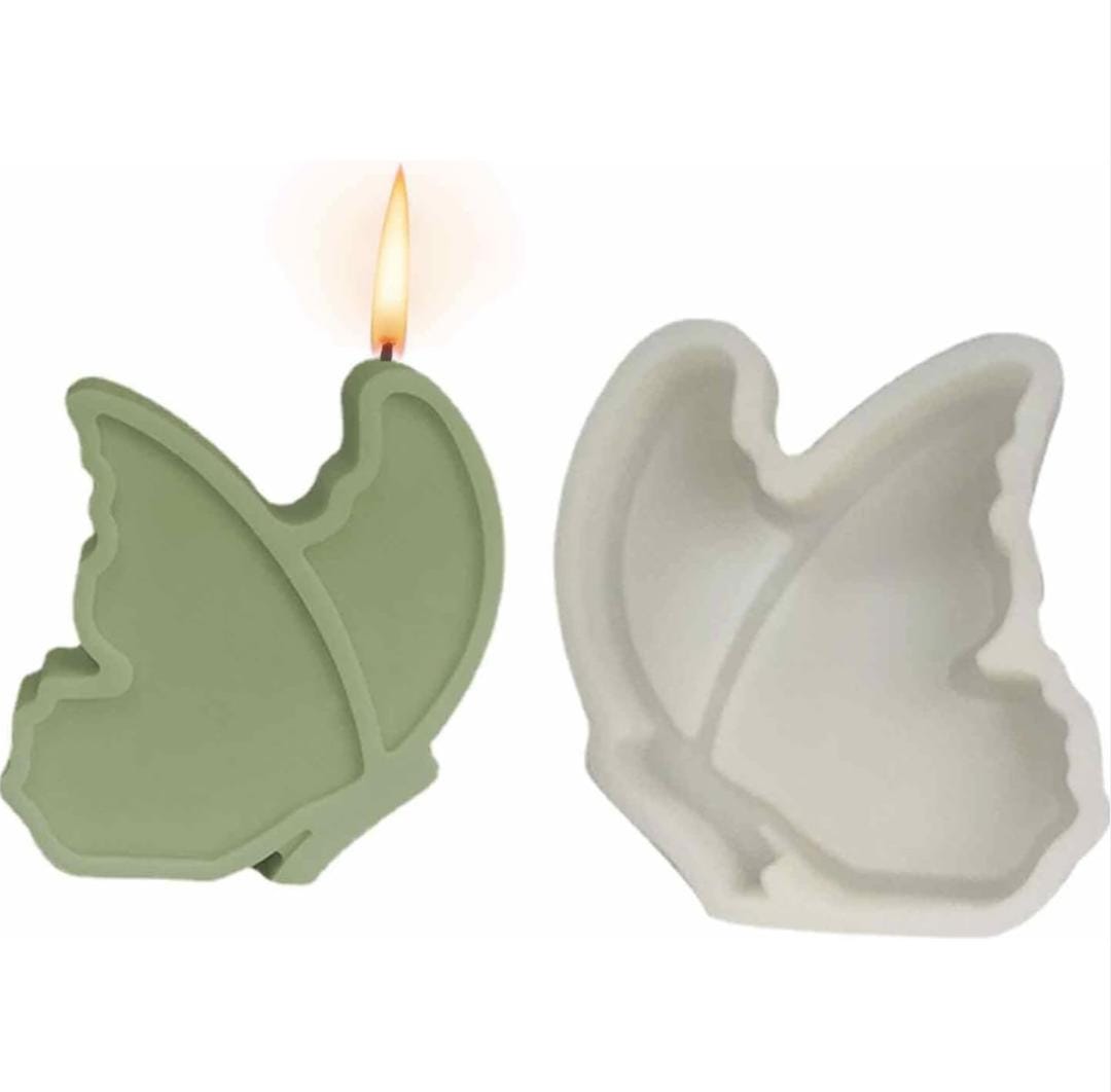 Lyba moulds 3D Cute Butterfly Candle Silicone Mould - Bakeware India
