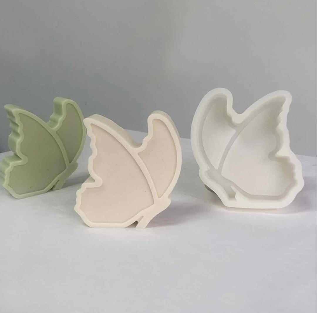 Lyba moulds 3D Cute Butterfly Candle Silicone Mould - Bakeware India