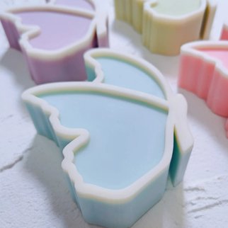 Lyba moulds 3D Cute Butterfly Candle Silicone Mould - Bakeware India