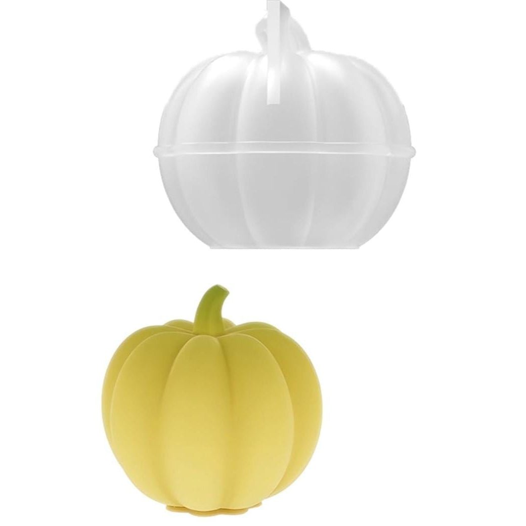 Lyba Moulds 3D Cute Pumpkin Candle Chocolate Silicone Mould - Bakeware India