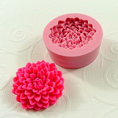 Lyba Moulds 3D Daffodil Flower Candle Silicone Mould - Bakeware India