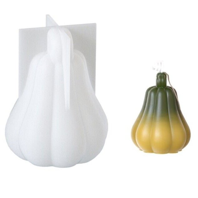 Lyba Moulds 3D Pumpkin Candle Chocolate Silicone Mould - Bakeware India