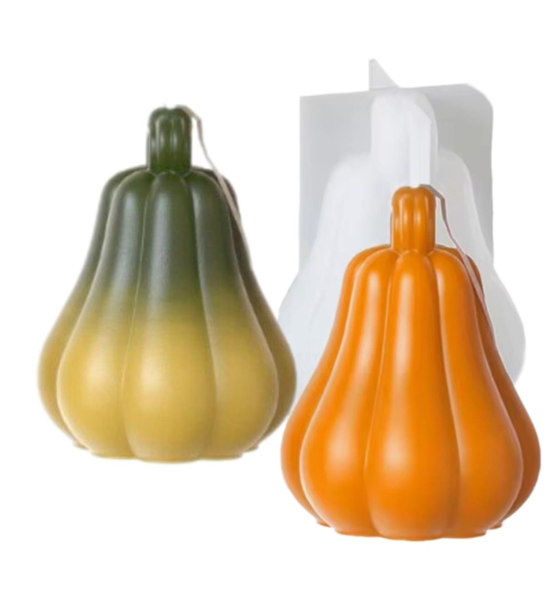 Lyba Moulds 3D Pumpkin Candle Chocolate Silicone Mould - Bakeware India