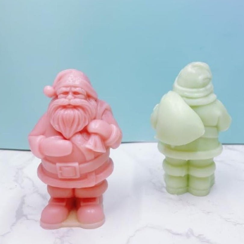 Lyba Moulds 3D Santa Claus Candle Chocolate Silicone Mould - Bakeware India