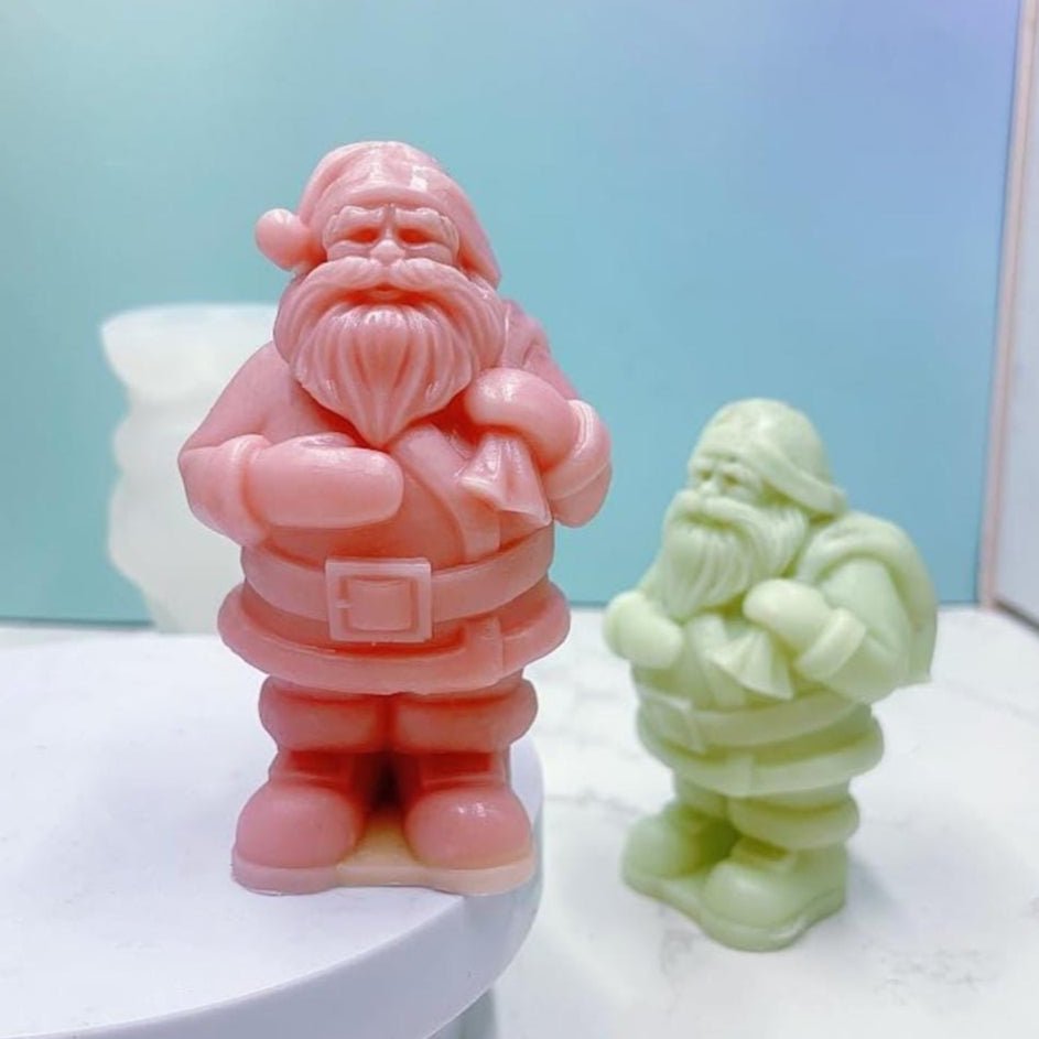 Lyba Moulds 3D Santa Claus Candle Chocolate Silicone Mould - Bakeware India