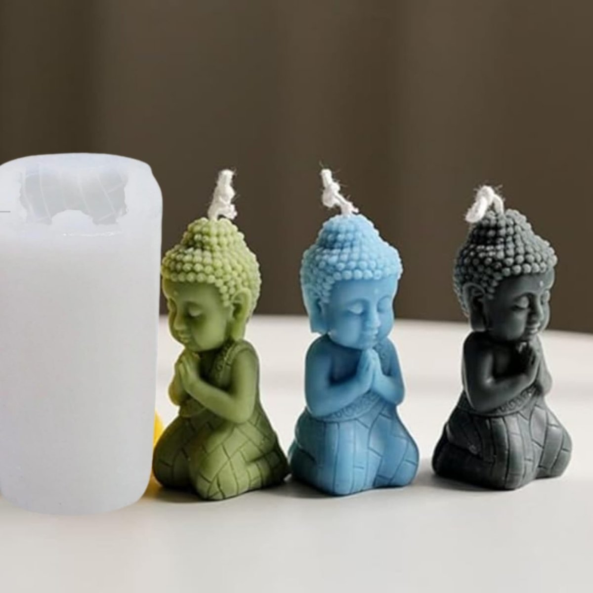 Lyba Moulds Buddha Silicone Candle Mould - Bakeware India