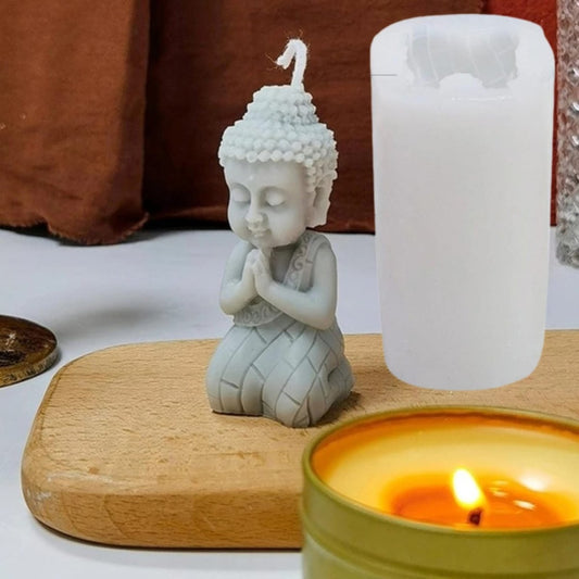 Lyba Moulds Buddha Silicone Candle Mould - Bakeware India