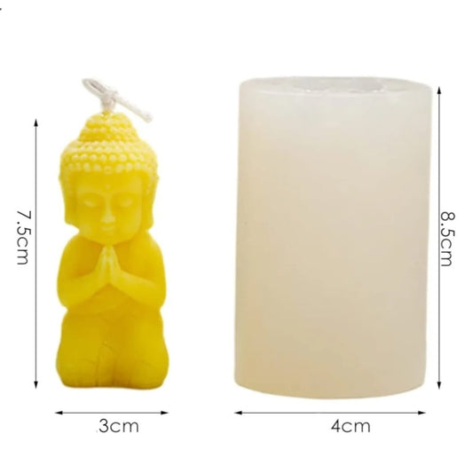 Lyba Moulds Buddha Silicone Candle Mould - Bakeware India