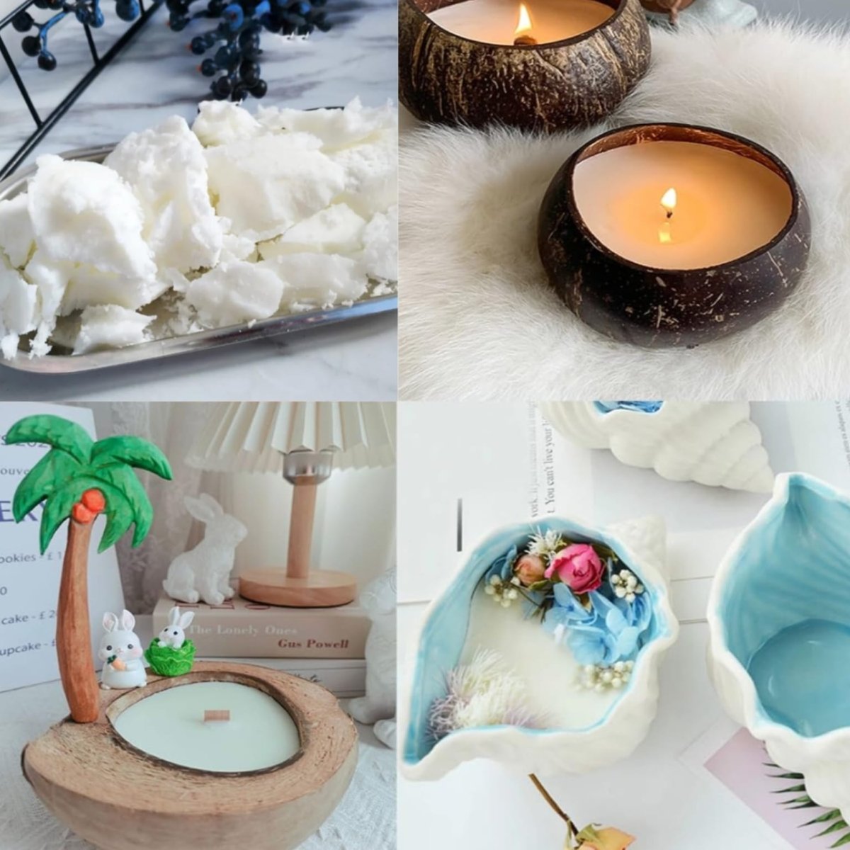 Lyba Moulds Coconut Wax, 1kg - Bakeware India