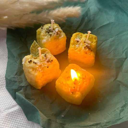 Lyba Moulds Dhokla Candle Silicone Fondant Mould - Bakeware India