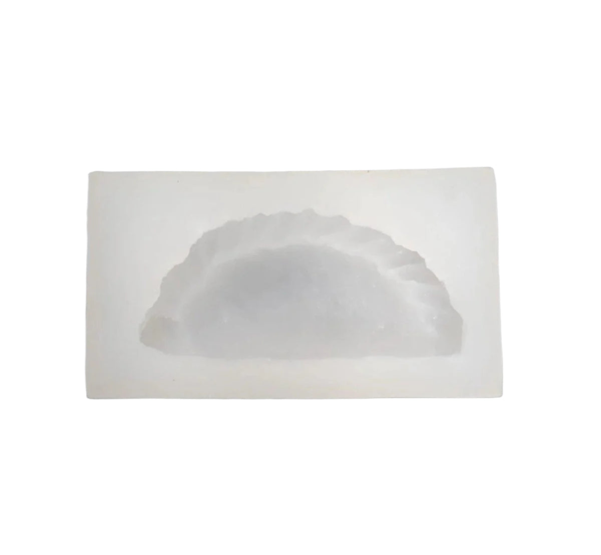 Lyba Moulds Gujiya Mithai Moulds Fondant Candle Silicone Fondant Mould, Single Cavity - Bakeware India