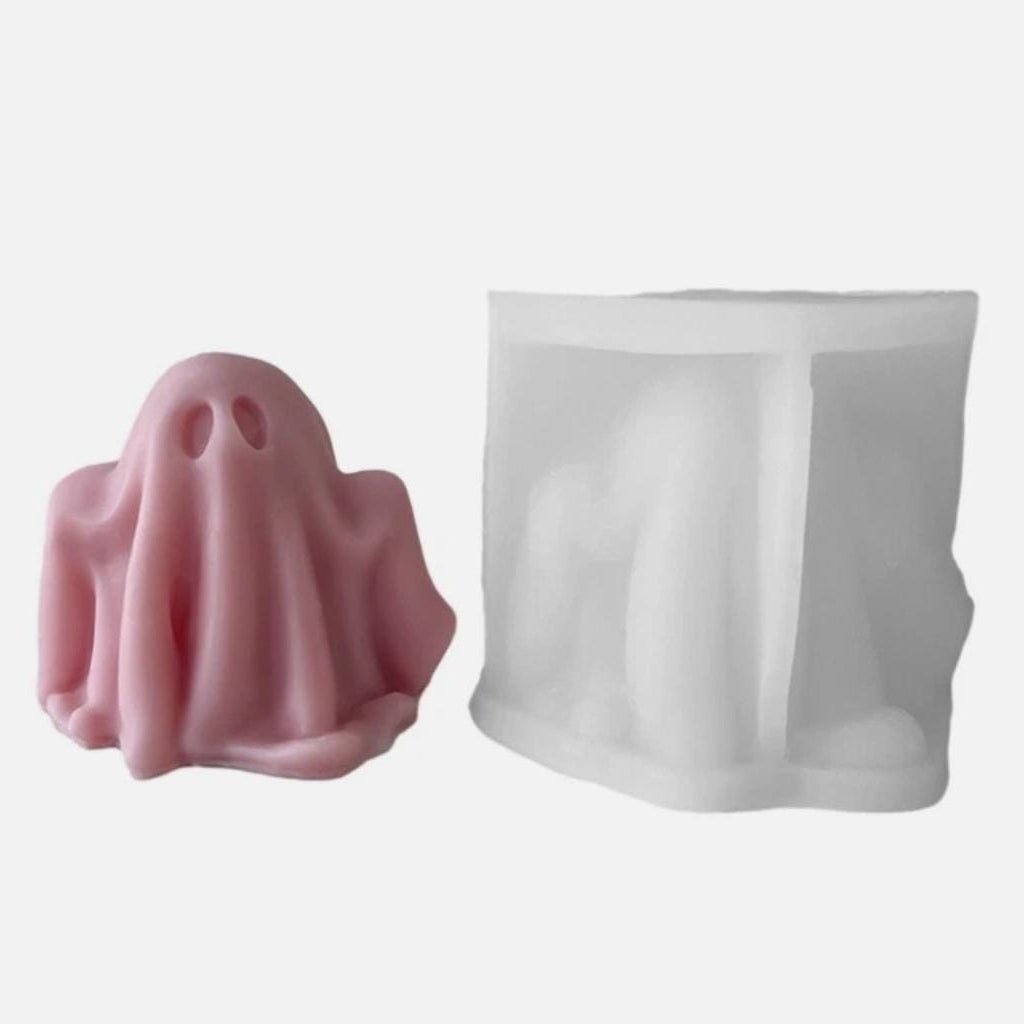 Lyba Moulds Halloween Ghost Candle Chocolate Silicone Mould - Bakeware India