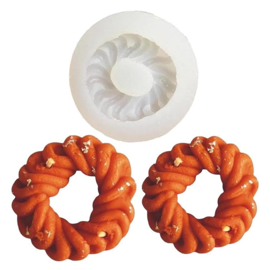 Lyba Moulds Imarti Mithai Moulds Fondant Candle Silicone Fondant Mould - Bakeware India