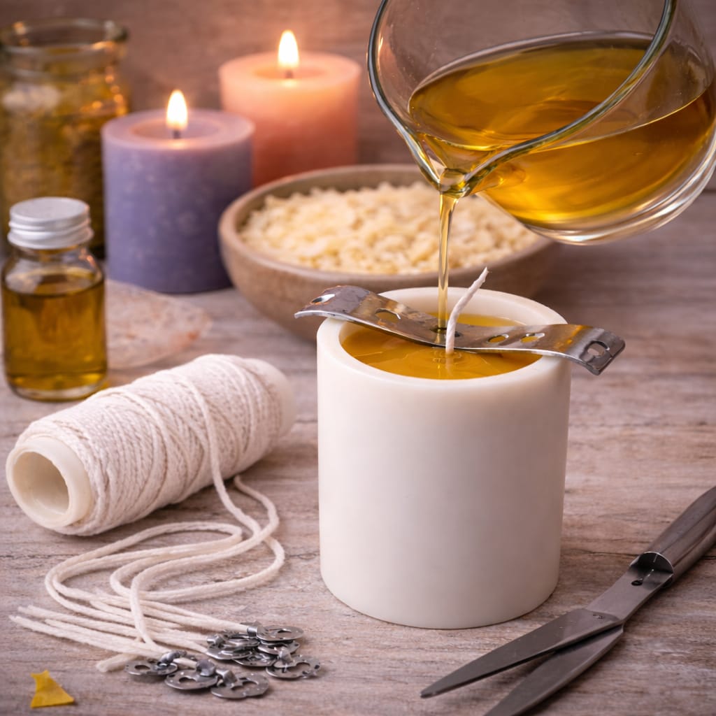 Lyba moulds Imported Noncoated Cotton Wick Roll ,180meter - Bakeware India