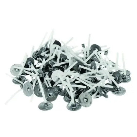 Lyba moulds Mini Wax Coated Wicks, 1000 pcs - Bakeware India