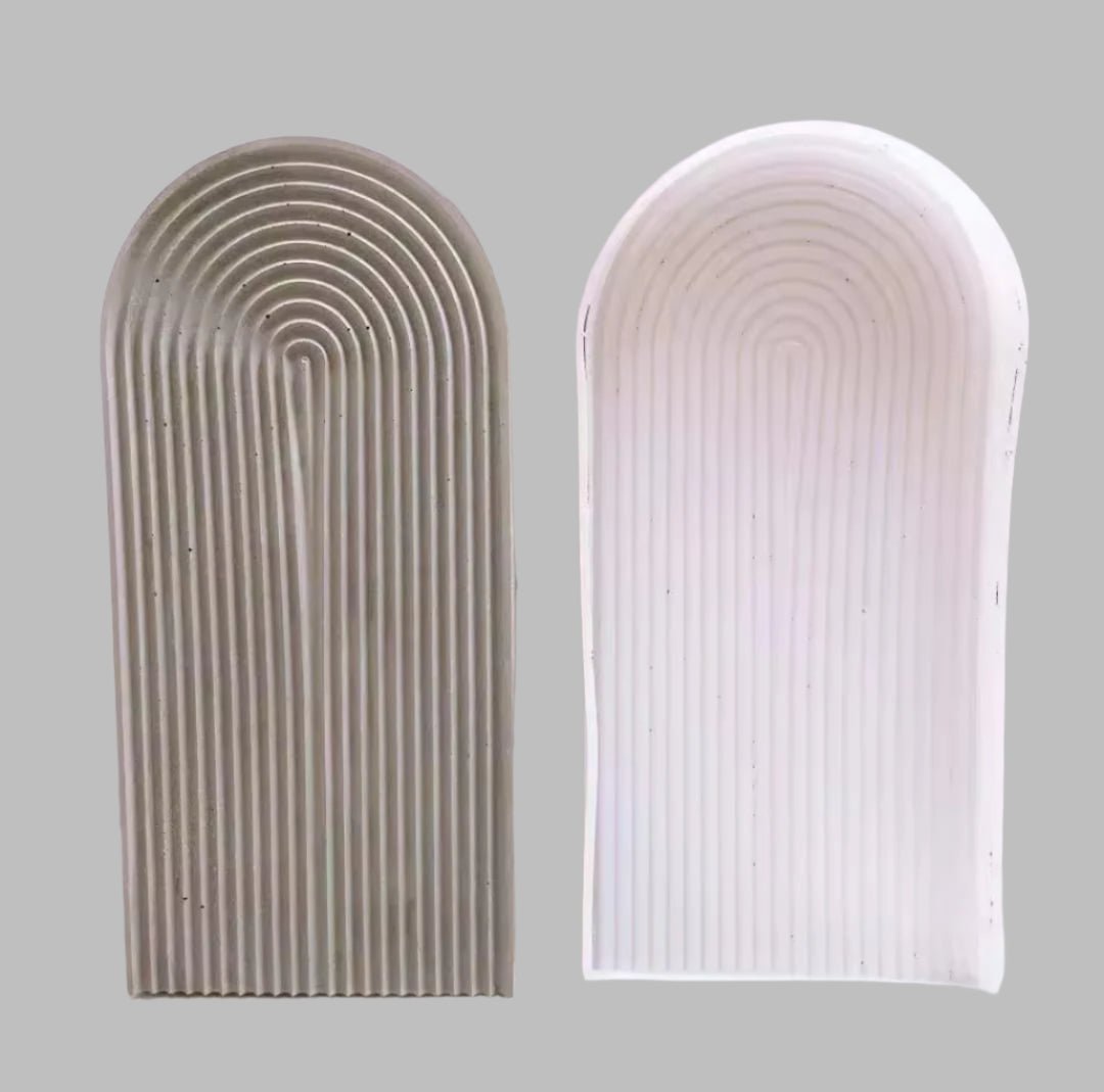 Lyba Moulds Rainbow Nordic Tray Arch Resin Silicone Mould - Bakeware India