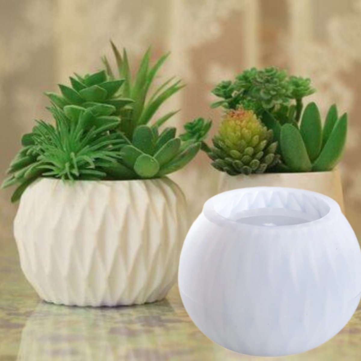 Lyba Moulds Round Epoxy Resin Mug Jar Silicone Mould - Bakeware India