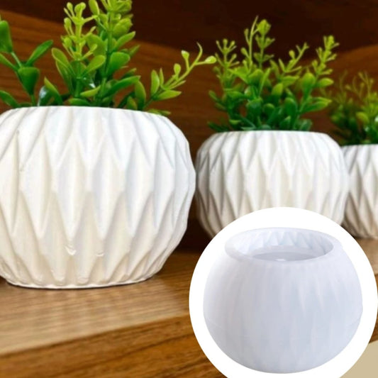 Lyba Moulds Round Epoxy Resin Mug Jar Silicone Mould - Bakeware India