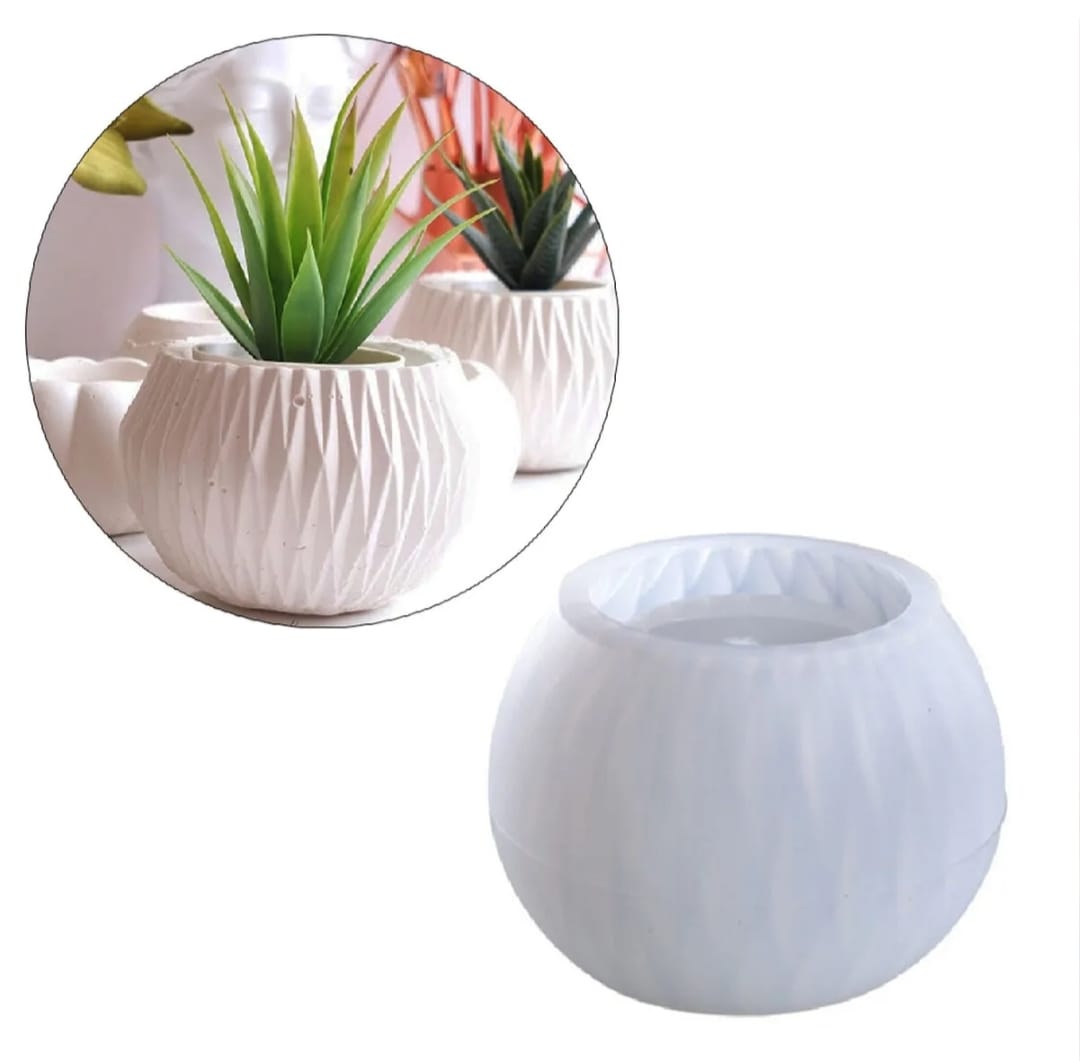 Lyba Moulds Round Epoxy Resin Mug Jar Silicone Mould - Bakeware India