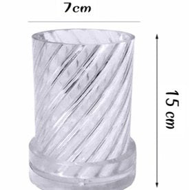 Lyba moulds Spiral Pillar Polycarbonate Candle Mould (Select size) - Bakeware India