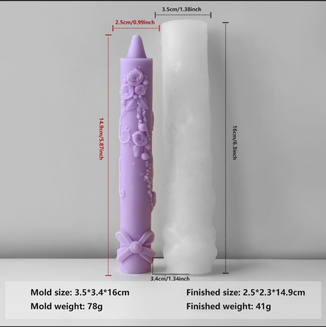 Lyba Moulds Wedding Bridal Series Champagne Bottle Goblet Mould Aromatherapy Candle Silicone Mould, ( select design) - Bakeware India