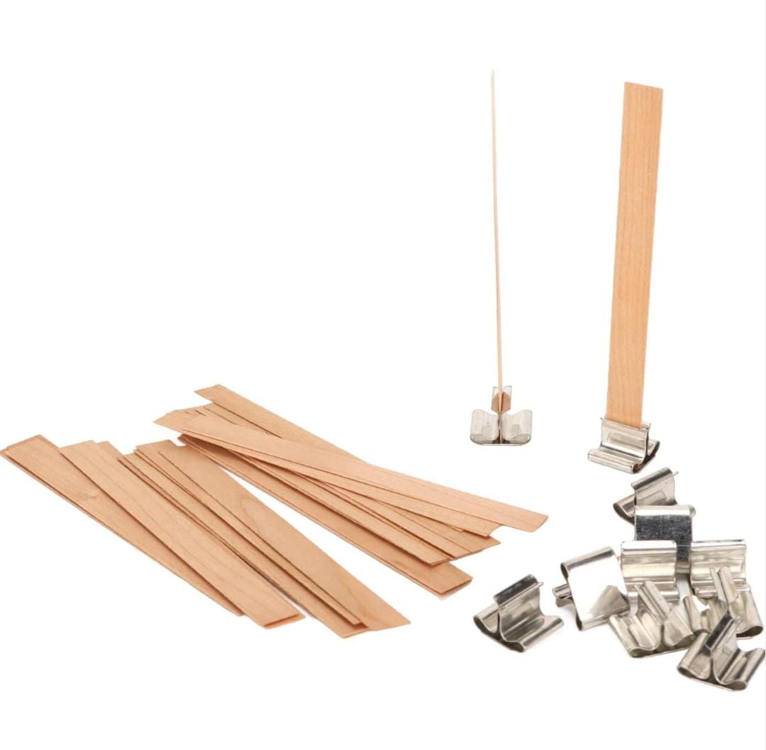 Lyba moulds Wooden Wicks, 10 pcs - Bakeware India