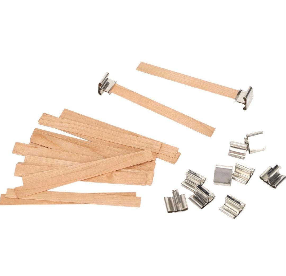 Lyba moulds Wooden Wicks, 10 pcs - Bakeware India