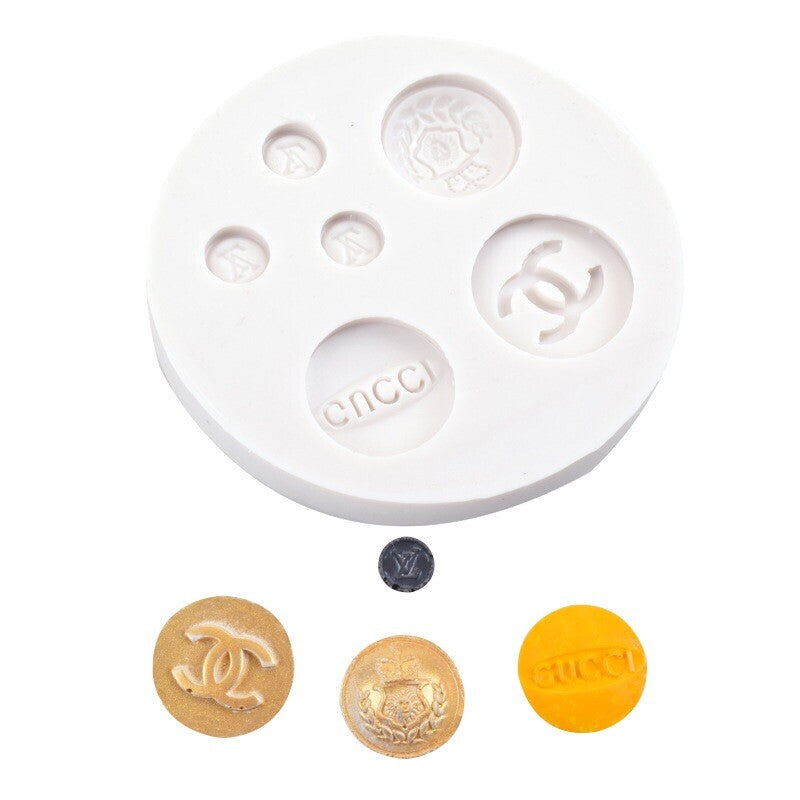 Bakewareind High Fashion Multiple Brand Logo Silicone Mold