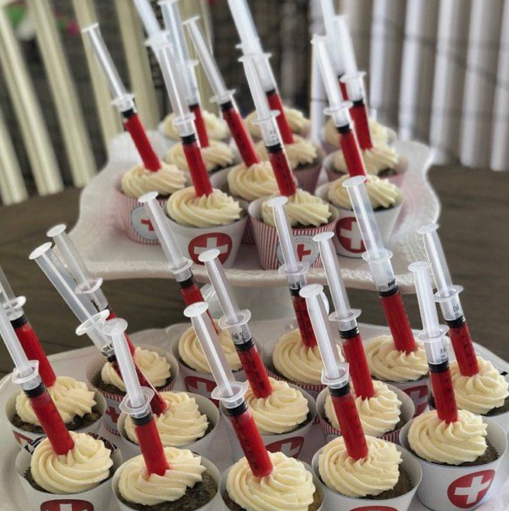 Bakewareind Syringe toppers Desserts Cake ,6pc pack freeshipping - Bakewareindia