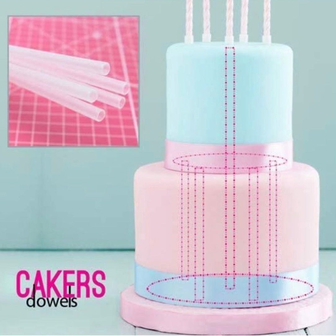 8 pcs Cake Dowel set freeshipping - Bakewareindia