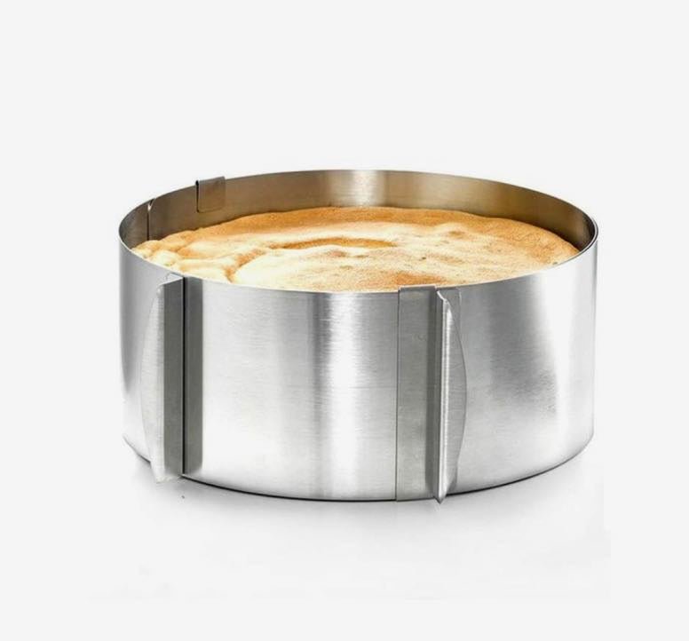 Adjustable Cake Ring With Clip , Rena Germany freeshipping - Bakewareindia