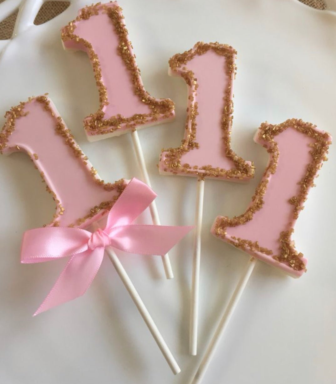  0-9 Number Candle Lollipop Chocolate Cake Silicone Mould