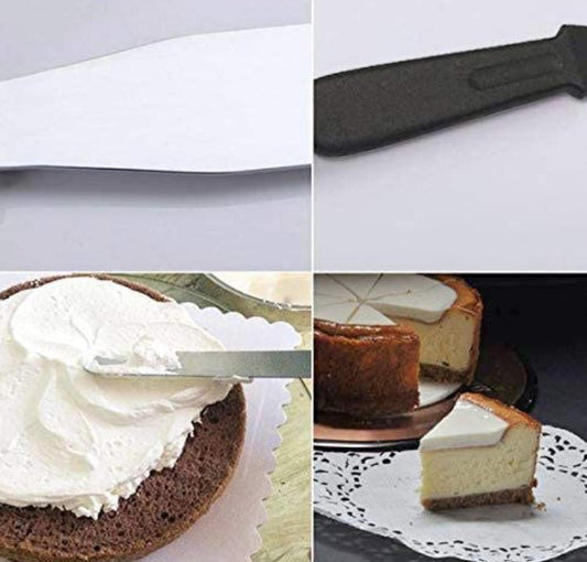 Bakewareind 12” Bent Icing Palette Knife freeshipping - Bakewareindia