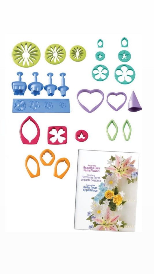 Bakewareind 26pc  Gumpaste Flower Cutter Box set freeshipping - Bakewareindia