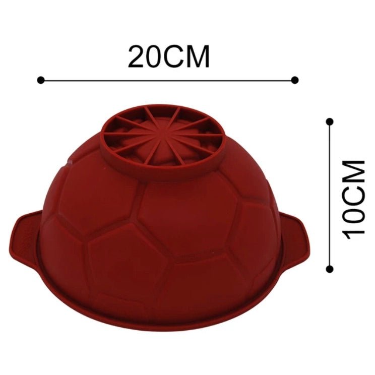 3D Football Cake Silicone Moulds - Bakeware India
