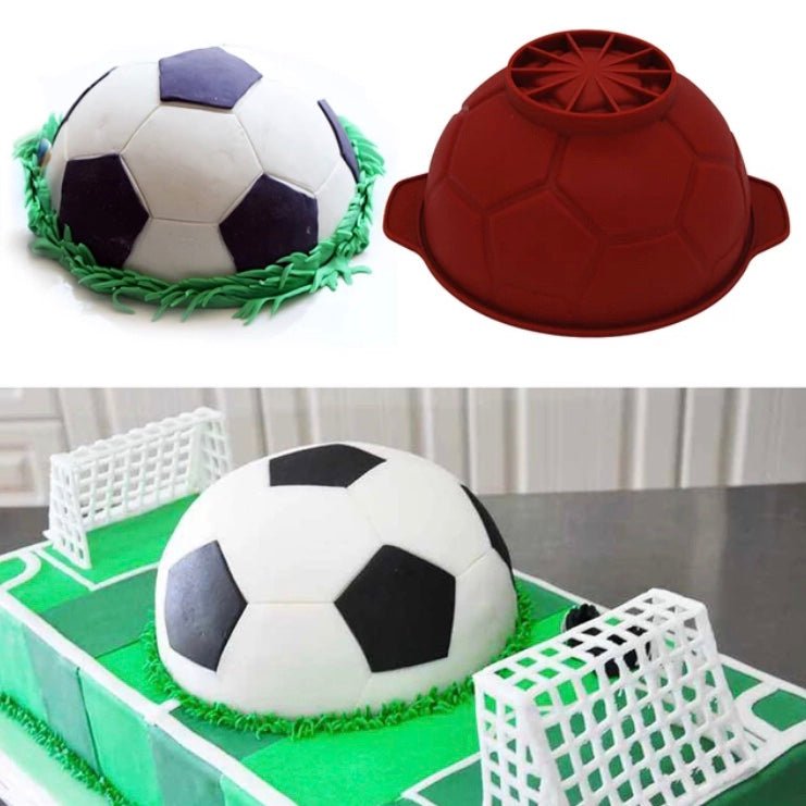 3D Football Cake Silicone Moulds - Bakeware India