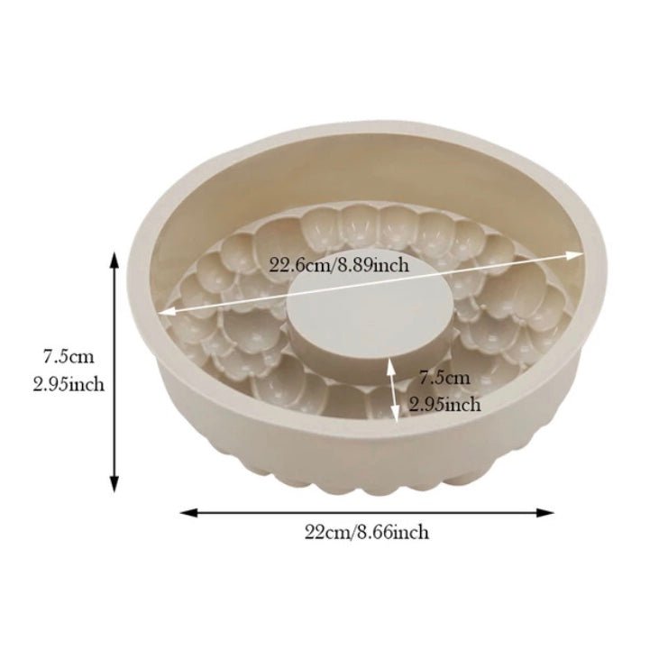 3D Round Cherry Bubble Entremets Cake Silicone Moulds