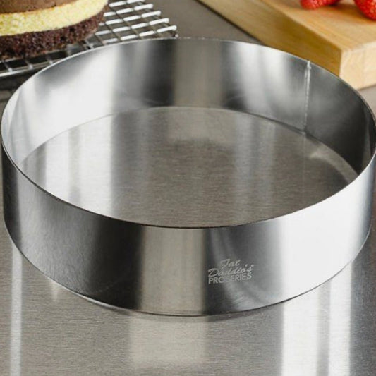 Bakewareind 6inch Round Cake Ring - Bakewareindia