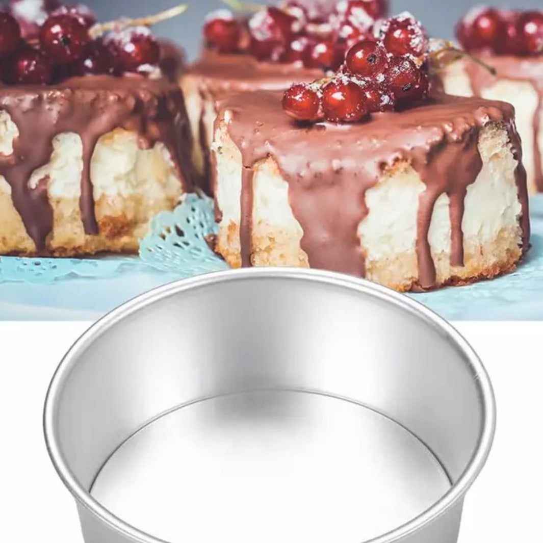 Bakewareind 6x3Inch Aluminium Pan - Bakewareindia