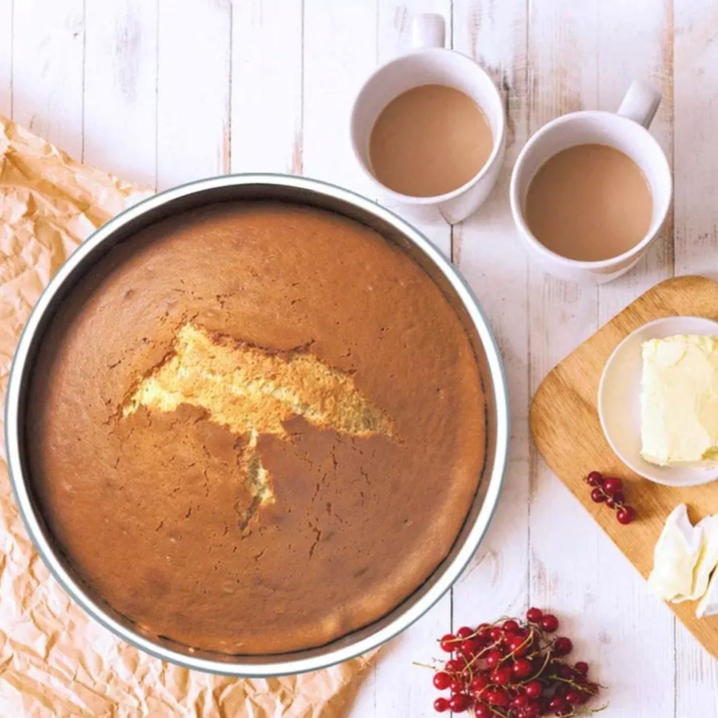 Bakewareind 6x3Inch Aluminium Pan - Bakewareindia