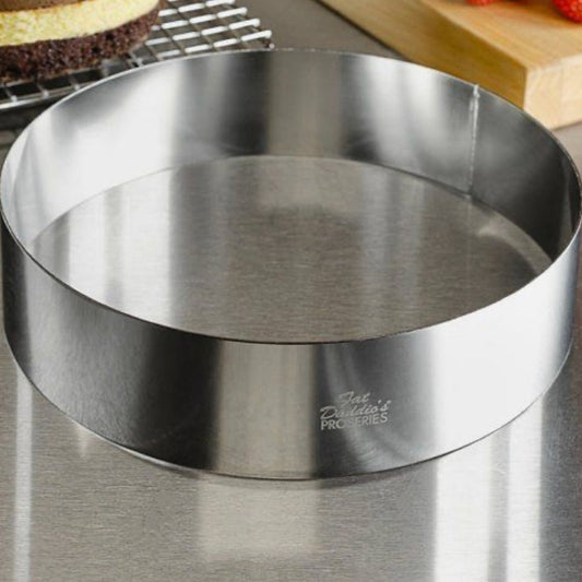 Bakewareind 7inch Round Cake Ring - Bakewareindia